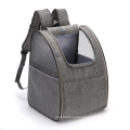 New product large-capacity transparent steel wire breathable pet space capsule bag